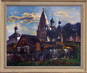 Данилов монастырь. Холст, масло, 80х100, 2003 г.